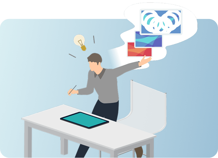 Image representing service and product development